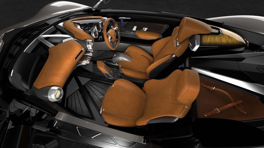 Интерьер Yamaha Sports Ride Concept 2015 года  (фото 4 из 6)